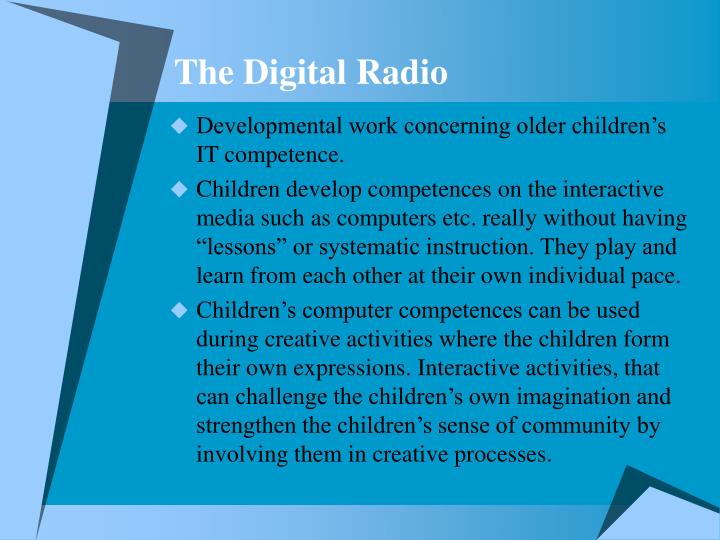 the digital radio