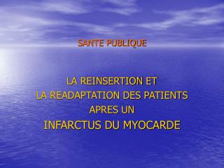 sante publique