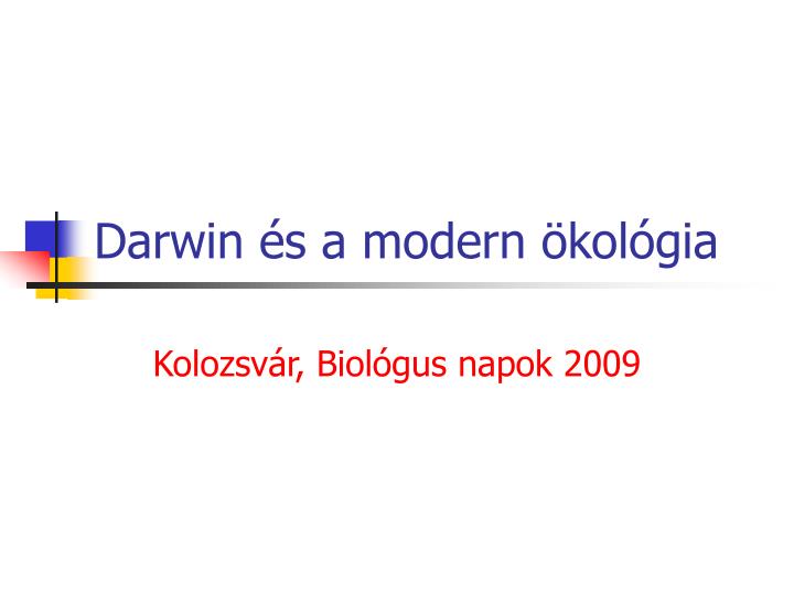 darwin s a modern kol gia