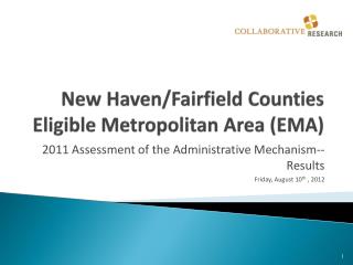 New Haven/Fairfield Counties Eligible Metropolitan Area (EMA)