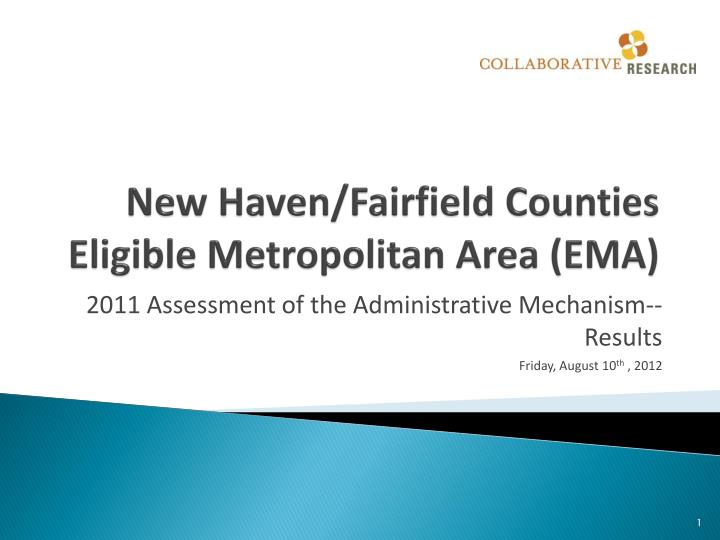 new haven fairfield counties eligible metropolitan area ema