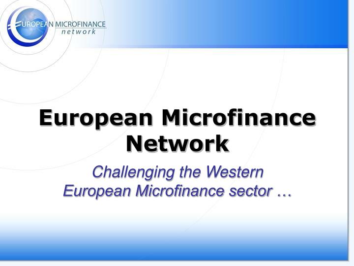 european microfinance network