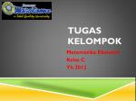 Tugas Kelompok - slide 1