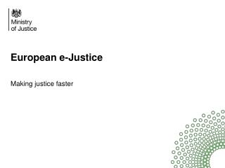 European e-Justice