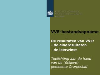 vve bestandsopname