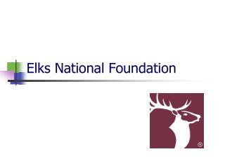 Elks National Foundation