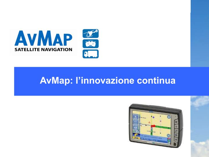 avmap l innovazione continua