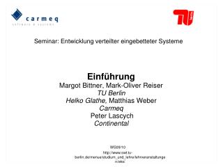 WS09/10 swt.tu-berlin.de/menue/studium_und_lehre/lehrveranstaltungen/eks/