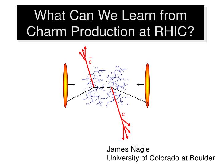 what can we learn from charm production at rhic