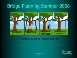 Bridge Planning Seminar 2008