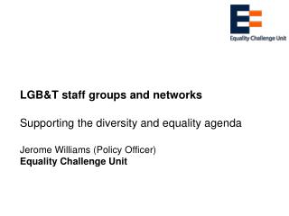 LGB&amp;T staff groups and networks