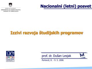 izzivi razvoja tudijskih programov