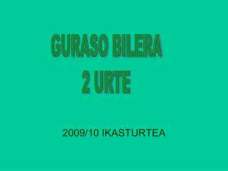 2009 10 ikasturtea