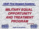 USAF First Sergeant Academy - slide 1