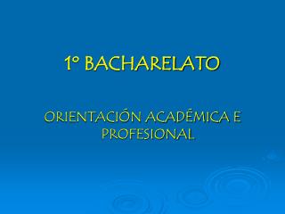 1 bacharelato