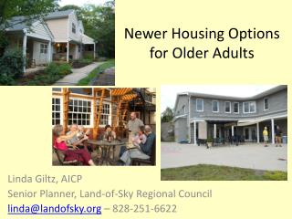 Newer Housing Options for Older Adults