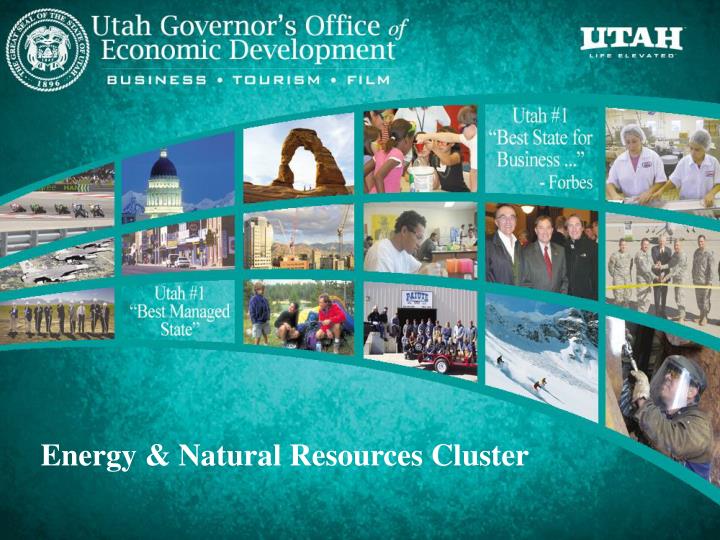 energy natural resources cluster