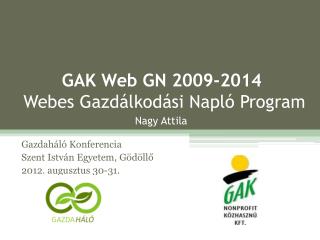 gak web gn 2009 2014 webes gazd lkod si napl program