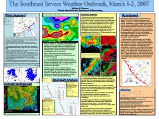 The Southeast Severe Weather Outbreak, March 1-2, 2007