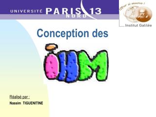 conception des