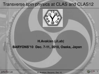 Transverse spin physics at CLAS and CLAS12
