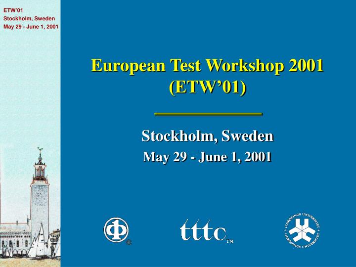 european test workshop 2001 etw 01
