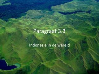 paragraaf 3 3