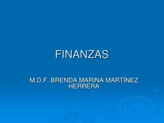 finanzas