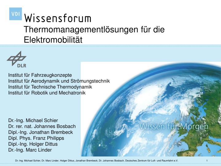 thermomanagementl sungen f r die elektromobilit t