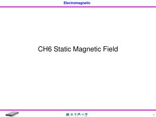 CH6 Static Magnetic Field