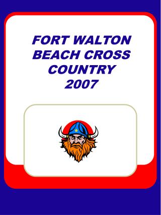 FORT WALTON BEACH CROSS COUNTRY 2007