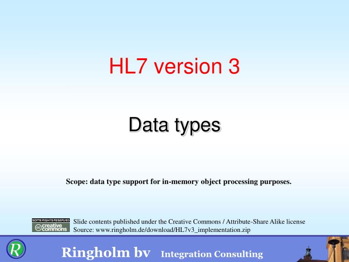 hl7 version 3