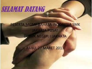 selamat datang