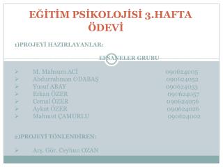 e t m ps koloj s 3 hafta dev