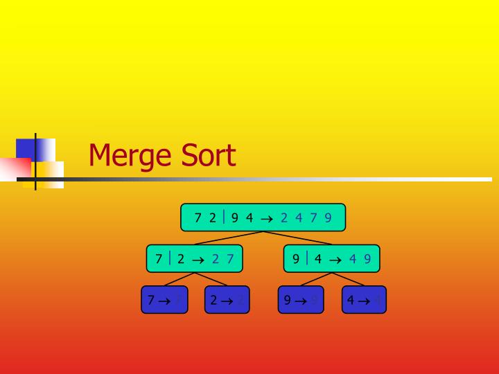 merge sort