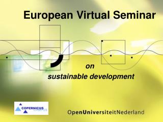 European Virtual Seminar on sustainable development