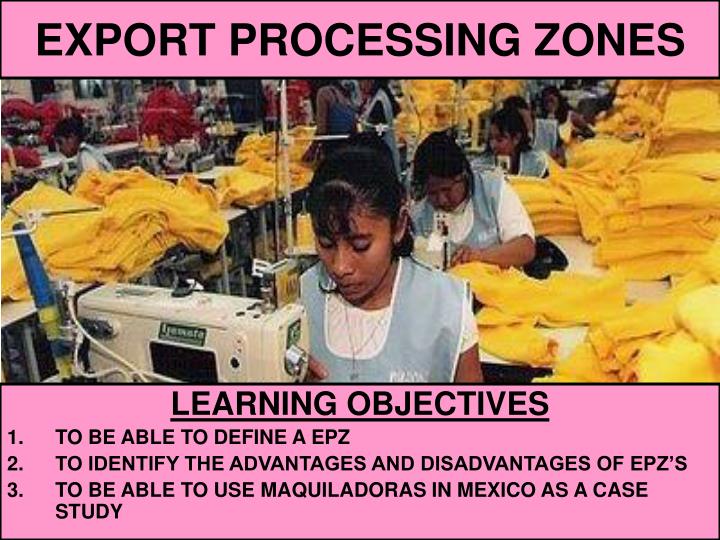 export processing zones