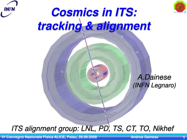 cosmics in its tracking alignment