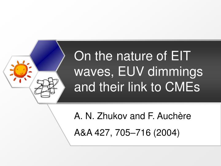 on the nature of eit waves euv dimmings and their link to cmes