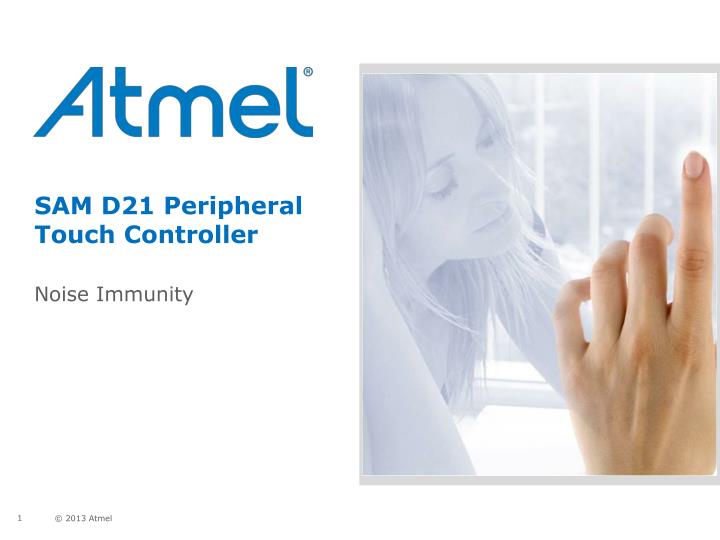 sam d21 peripheral touch controller