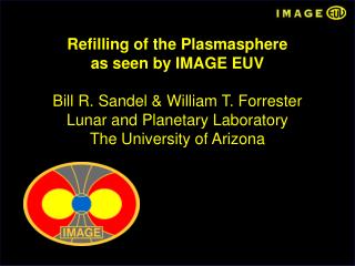 Refilling of the Plasmasphere as seen by IMAGE EUV Bill R. Sandel &amp; William T. Forrester