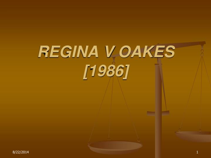 regina v oakes 1986