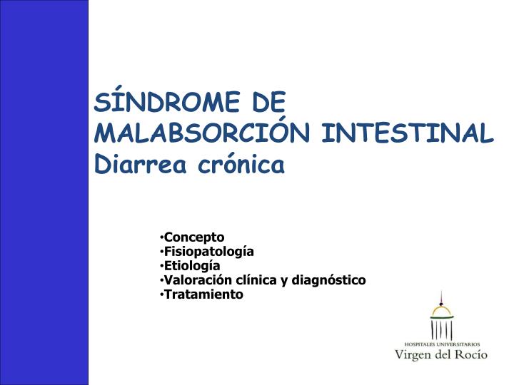 s ndrome de malabsorci n intestinal diarrea cr nica