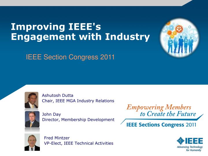 improving ieee s engagement with industry