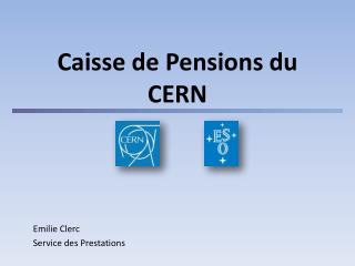 caisse de pensions du cern