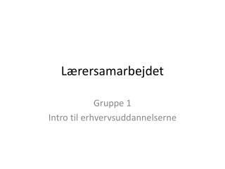 l rersamarbejdet