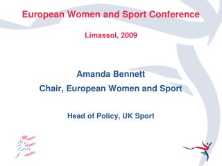 European Women and Sport Conference Limassol, 2009