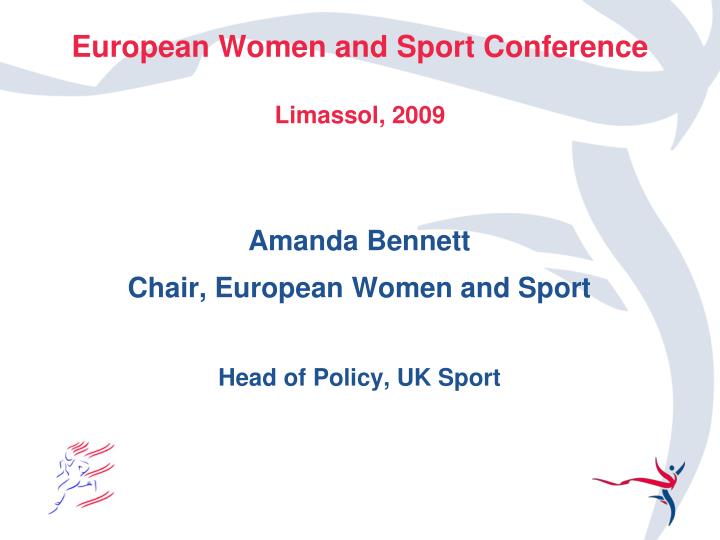 european women and sport conference limassol 2009