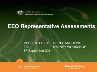 EEO Representative Assessments