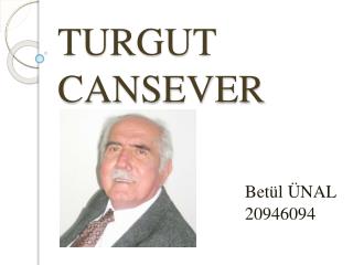 turgut cansever